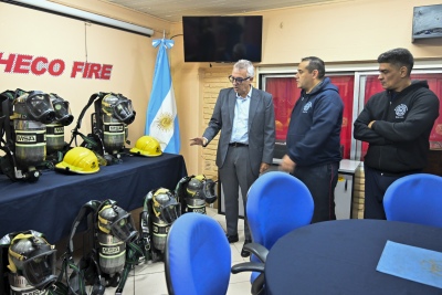 Tigre: Presentaron nuevo equipamiento para los Bomberos Voluntarios de General Pacheco