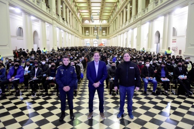 La Plata: Capacitaron a más de 1000 aspirantes a integrar la Policía