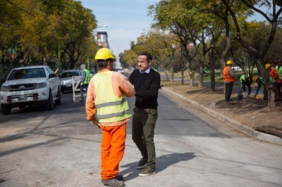 Campana: El municipio avanza con las obras en la zona del Campito de Siderca