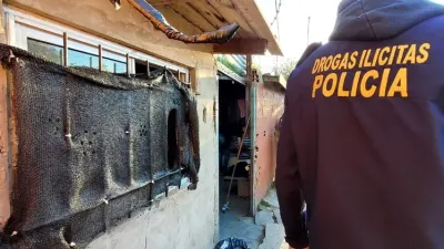 Mar del Plata: Derrumban un búnker de venta de drogas en Villa Lourdes
