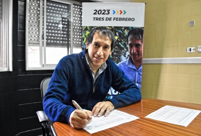 Tres de Febrero: El vecinalista Juan Pablo Zaragoza lanzó su candidatura a intendente
