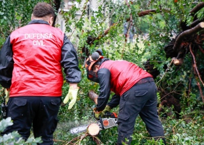 El Gobierno bonaerense trabaja en los municipios afectados por el temporal