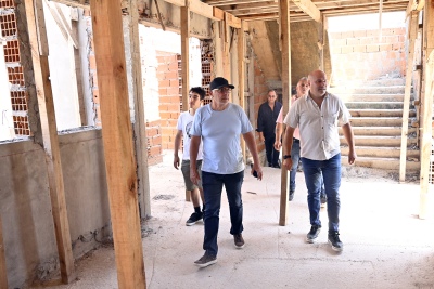 Tigre: Avanzan los trabajos en el nuevo edificio de la Escuela Secundaria N° 47