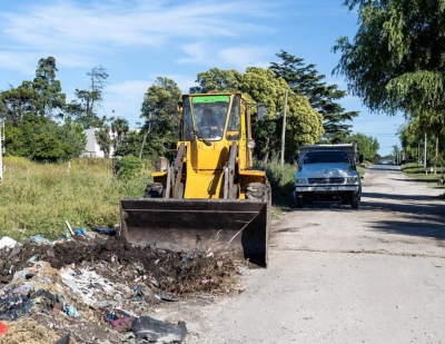 Mar del Plata: Avanzan las tareas de limpieza en distintos barrios del distrito