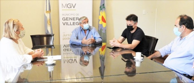 General Villegas: Se firma un convenio para mejorar las calles de Bunge