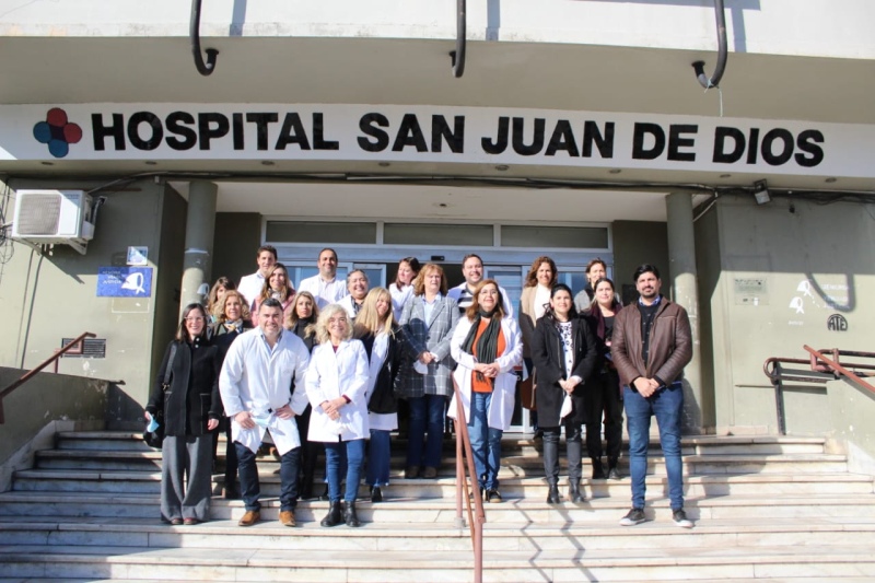 La Plata: Salud inauguró obras en el Hospital San Juan de Dios